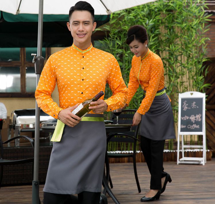餐廳工作服的種類以及定制的注意事項